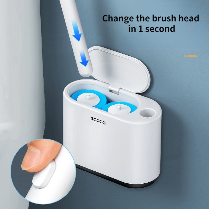 ECOCO Disposable Toilet Brush Household Cleaner