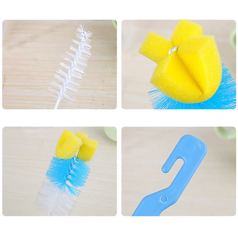 360 Degree Sponge Scrubber Cleaning Brush