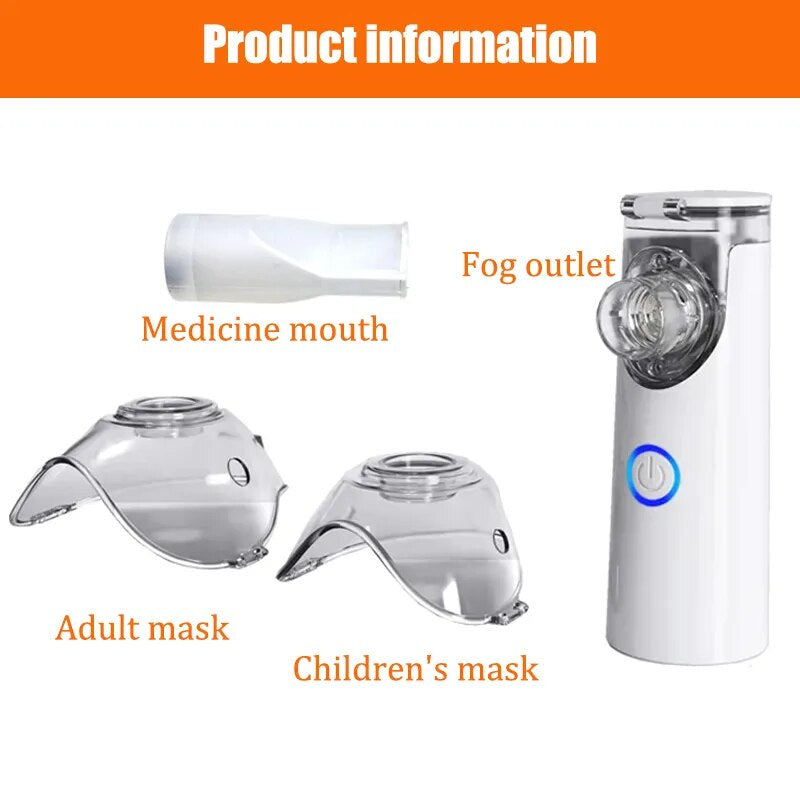 Children Health Care Portable Atomizer Mini Nebulizer