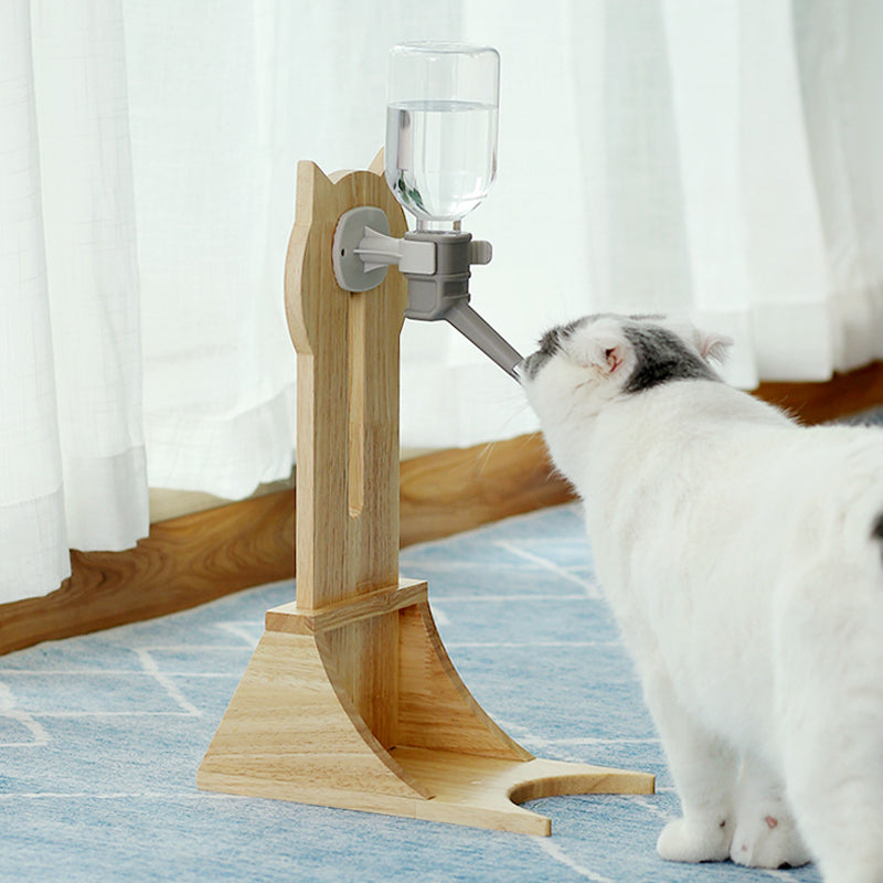 Adjustable height Stand Feeder Bottle Pet Drinking Fountain