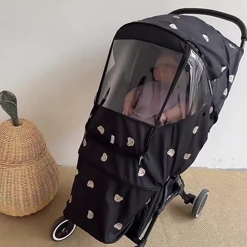 Rain Covers UV Protection Sunshade Carriage Baby Stroller