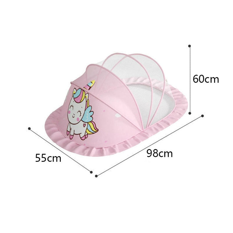 Baby Bed Mosquito Net Newborn Without Bottom Foldable