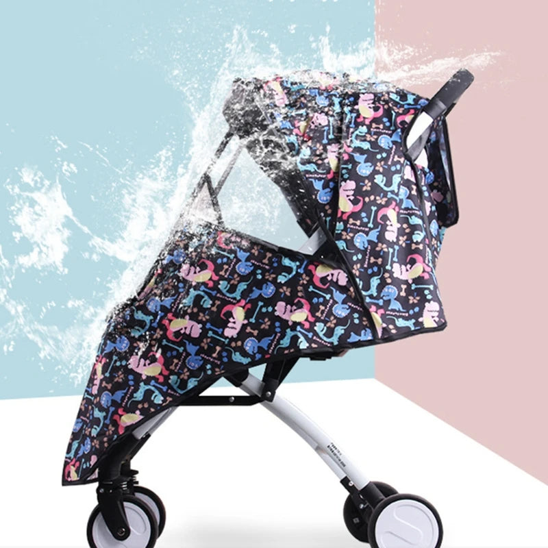 Infants Cartoon Weathershield Universal Size Baby Stroller