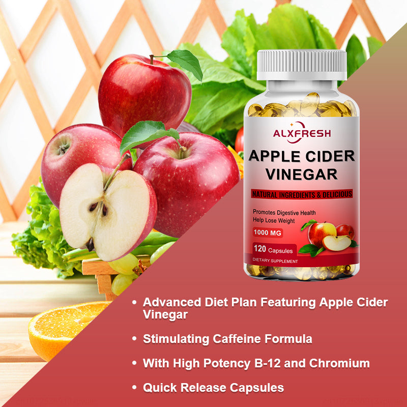 Alxfresh 3X Fat Burner Apple Cider Vinegar Slimming Capsule