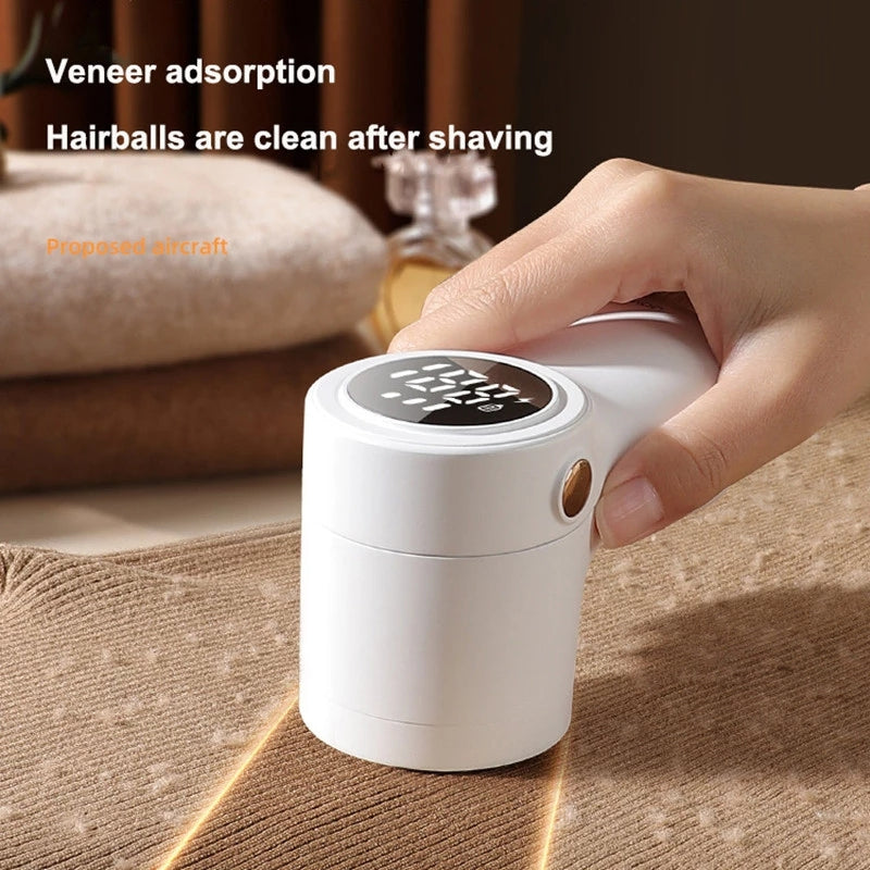 New Lint Remover Electric Hairball Trimmer Smart LED