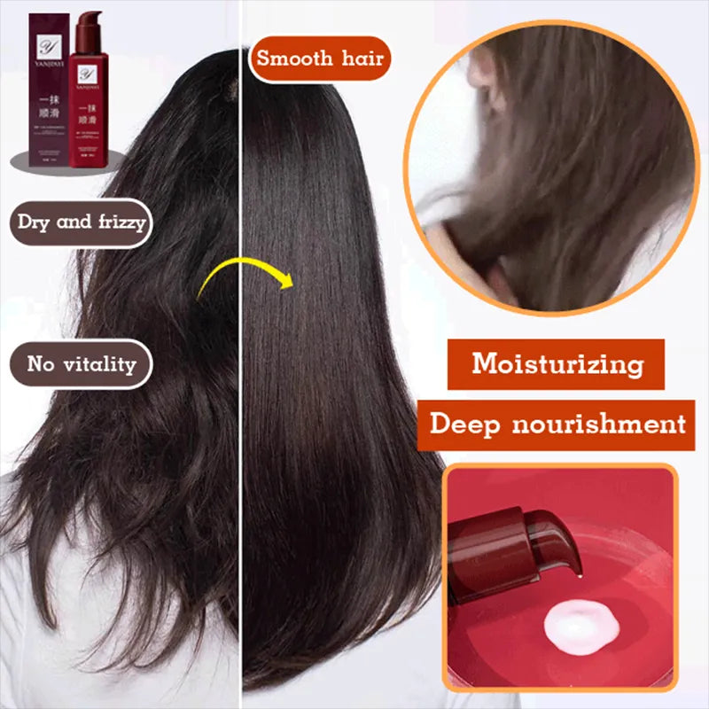 Conditioners smooth hair no-wash hair care