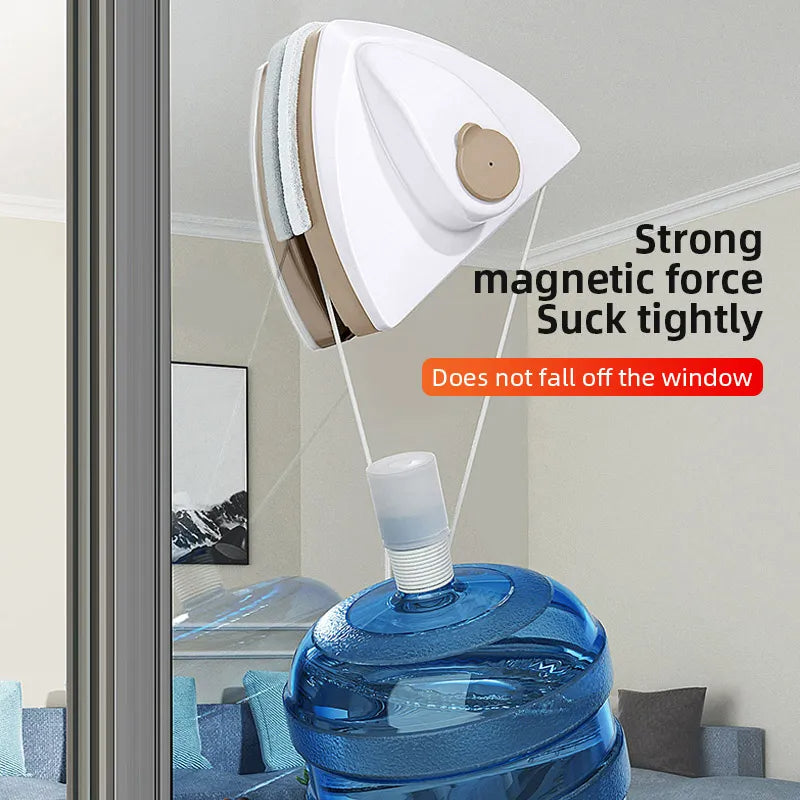 Double-Sided Magnetic Window Effortless Glass Cleaning Tool