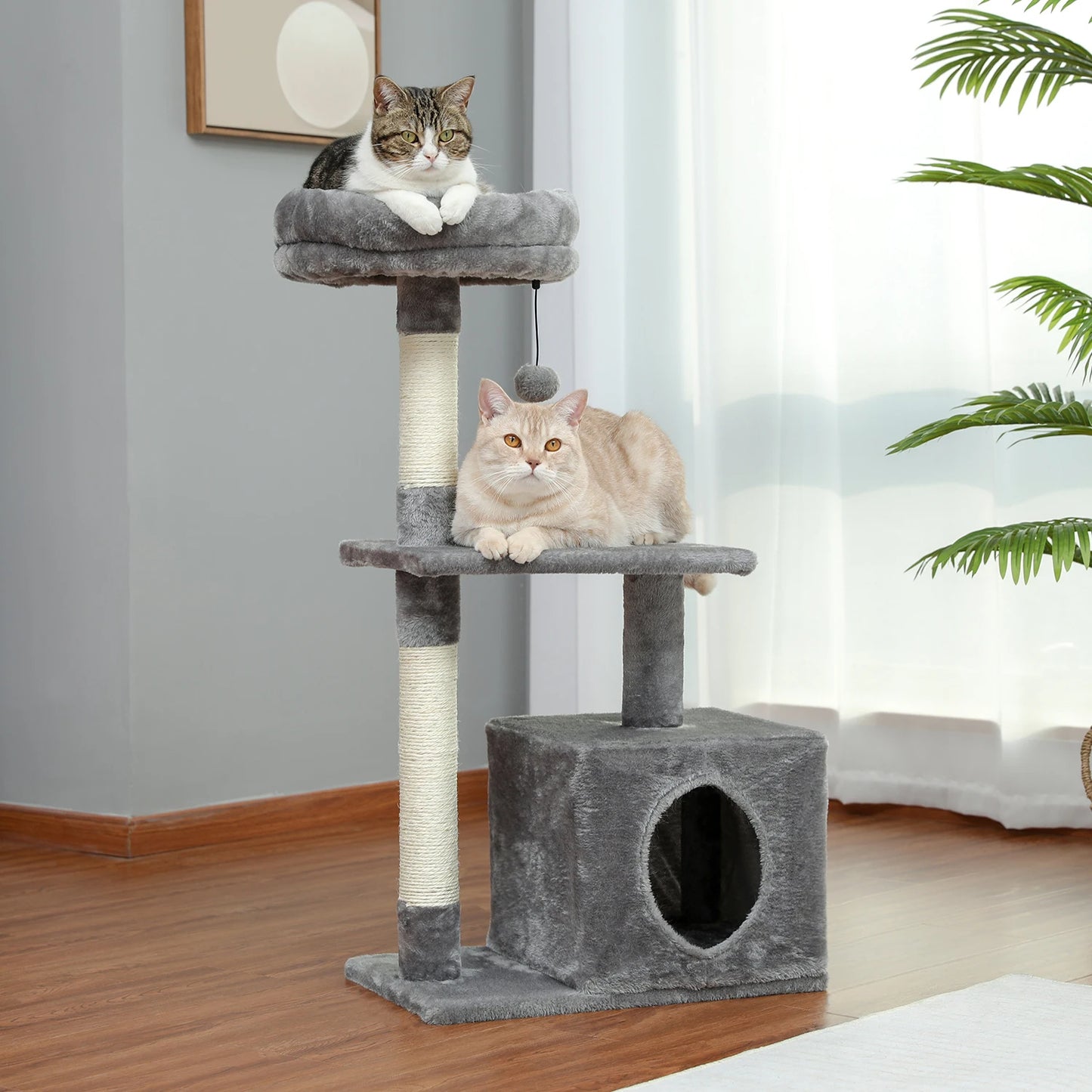 Indoor Sisal Scratching Posts for Cat Jumping Toys