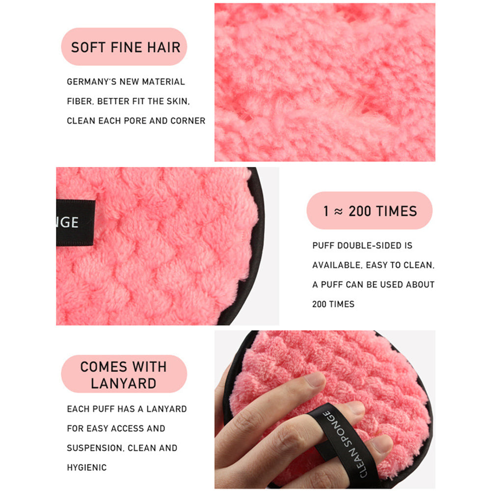 Reusable Makeup Remover Pads in Make Up Cleaning Tool