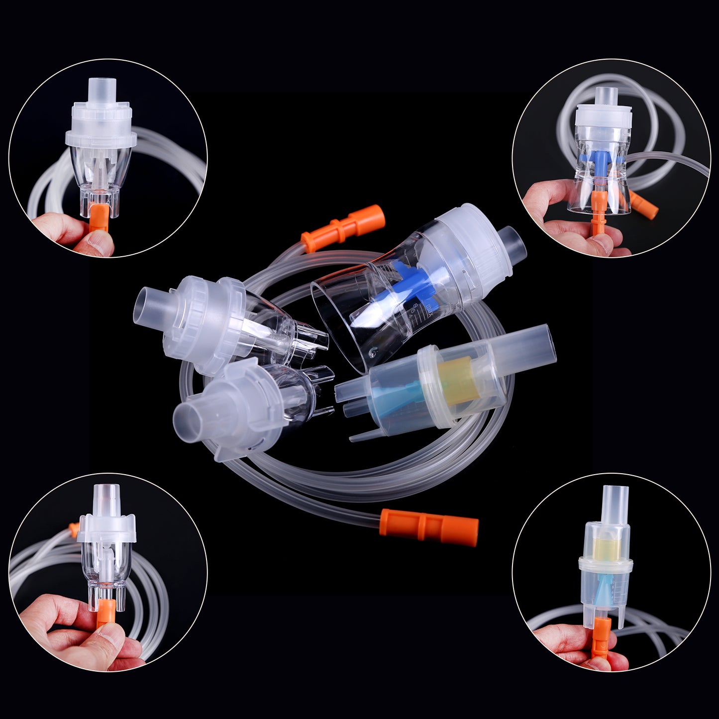 Medical inhaler set nebulizer masks & nebulizer cup