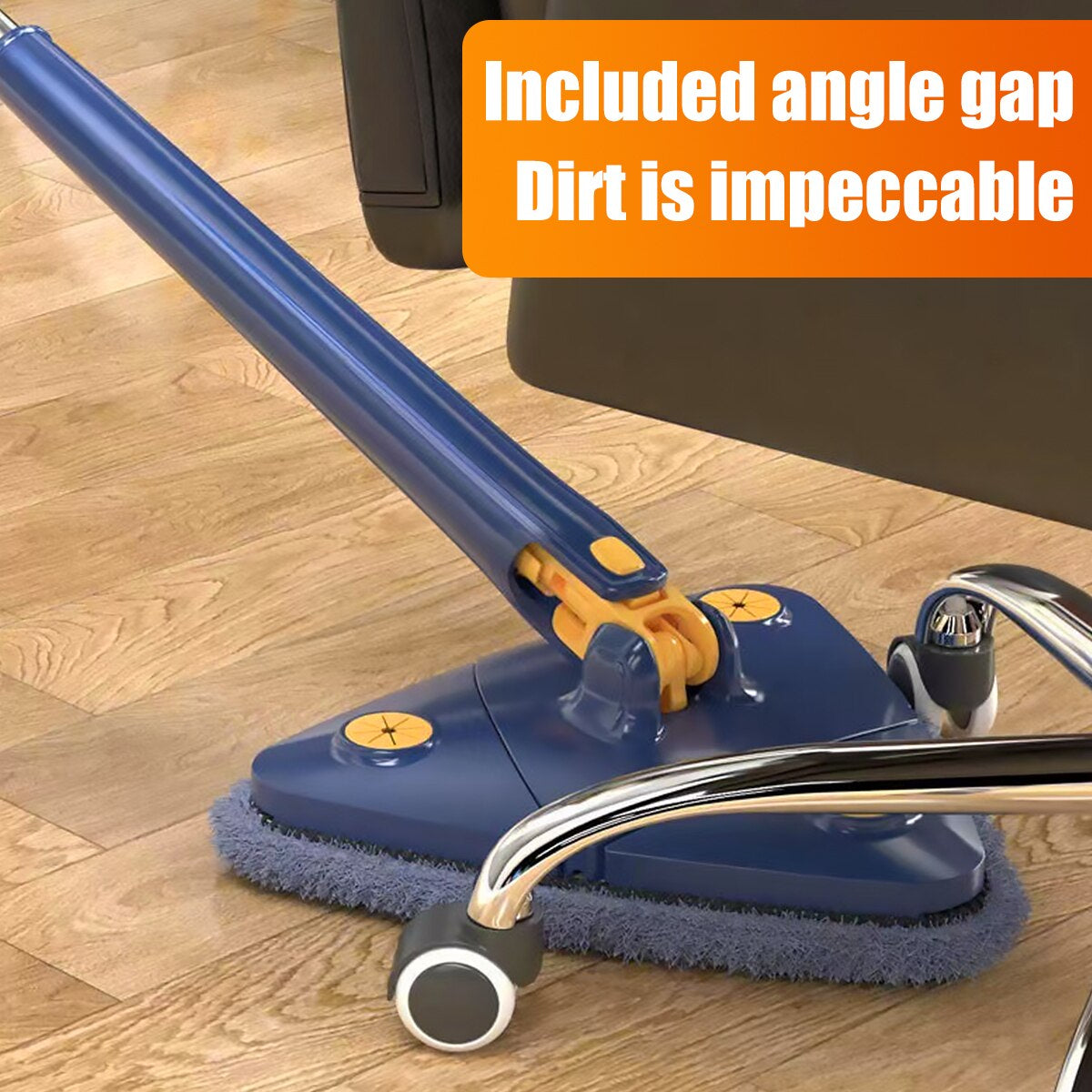 Telescopic Triangle 360° Rotatable Spin Cleaning Mop