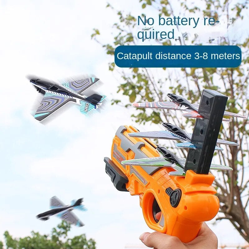 Children's Toy Ejection Aircraft Shooting Game