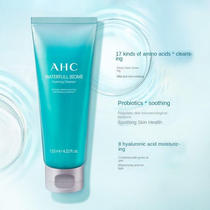 Korean AHC ESSENSE CARE Premium cleansing foam