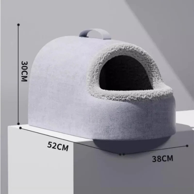 Comfortable And Warm Stable Load-bearing Kennel For Cat