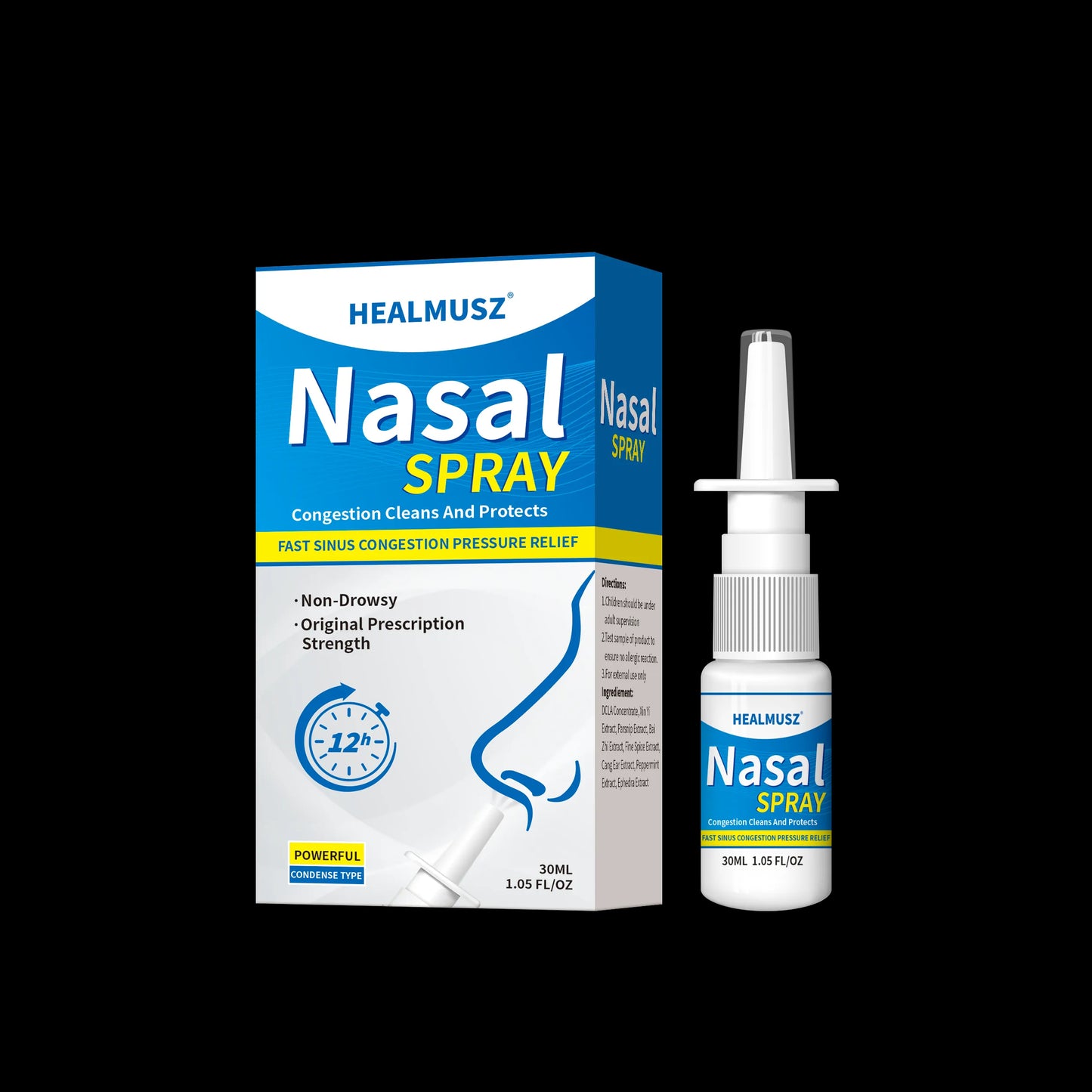 Nasal Care Chronic Allergic Rhinitis Runny nose sneezing spray