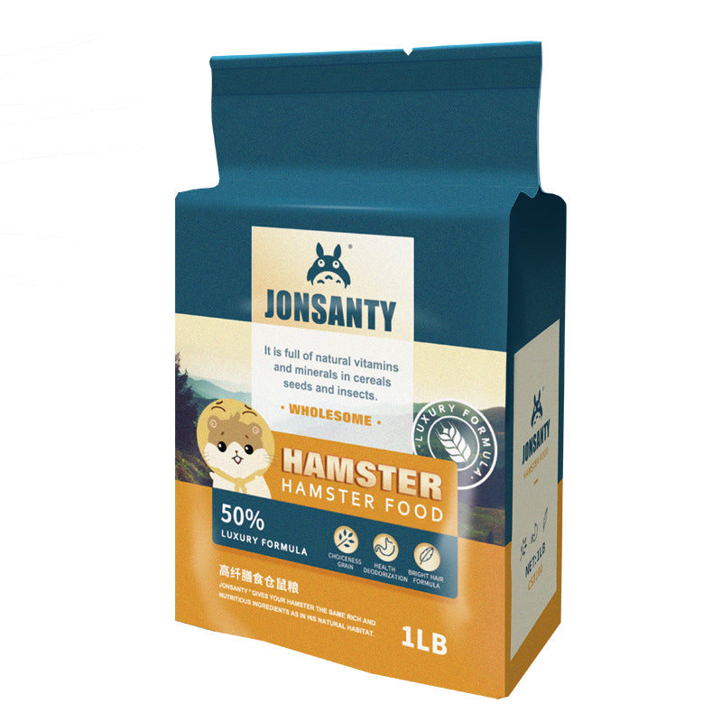 hamster grain  feed pet food 450g