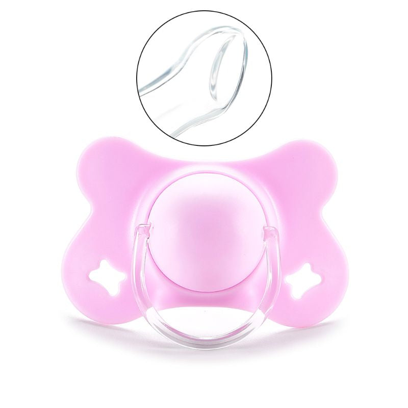 24BE Baby Silicone Pacifier Newborn for Butterfly Shape