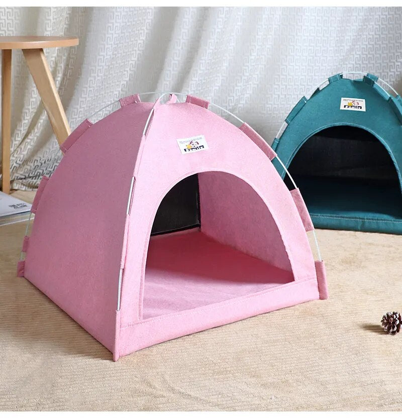 Pet Cat Tent Cave Hut Small Cat Sleep House