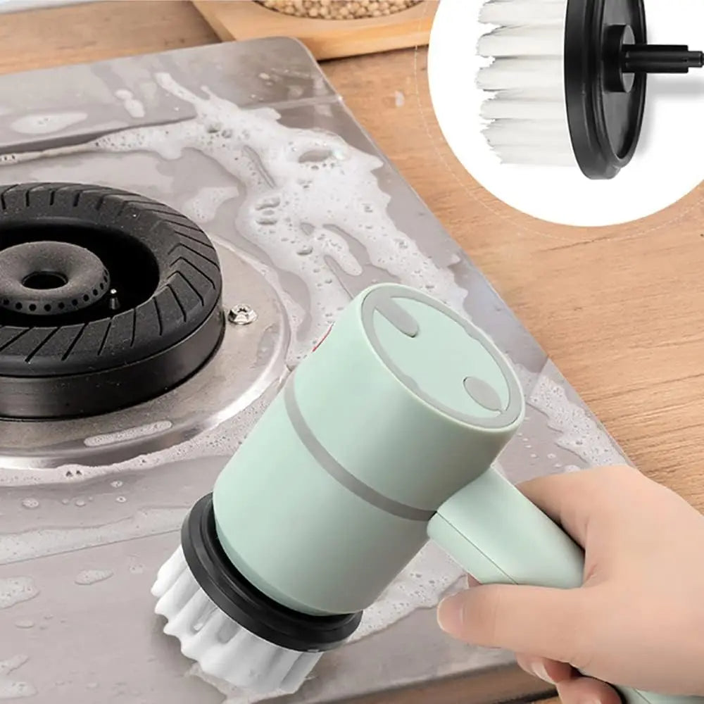 Multifunctional Household  Cleaning Spin Scrubber