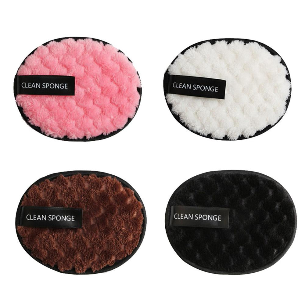 Washable Reusable Facial Cleansing Cloth Round Pads Makeup Removers