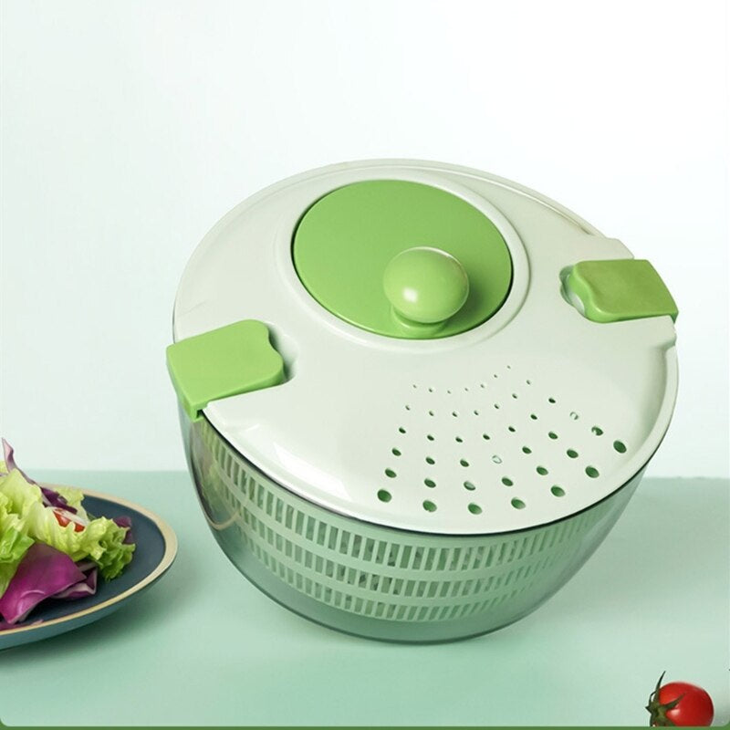 High Quality Plastic Large Capacity Manual Vegetable Salad Spinner