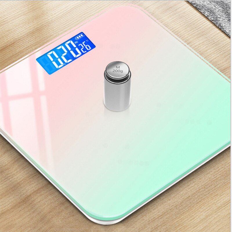 Digital Display Glass Weight Scale for Balance Body Health