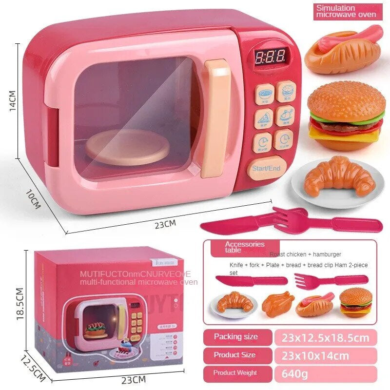 Simulation Cooking Tableware Play House Kitchen Toys