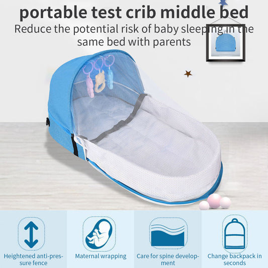 Newborns baby Sleeping Nest Travel Foldable Beds