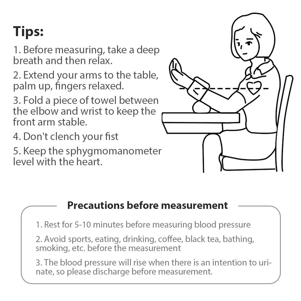 Automatic Digital Pulsometer Sphygmomanometer in Health Monitor