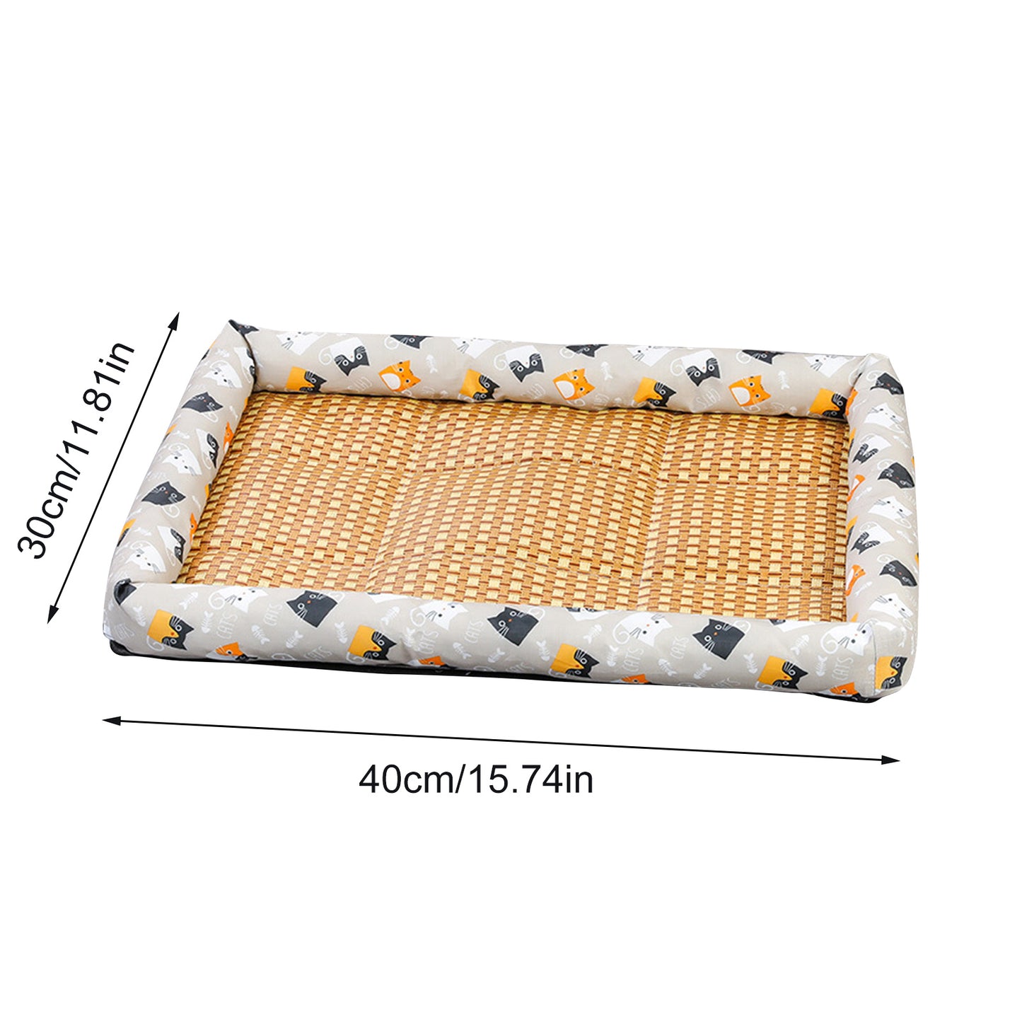 Bamboo Cooling Mat for Dogs and Cats