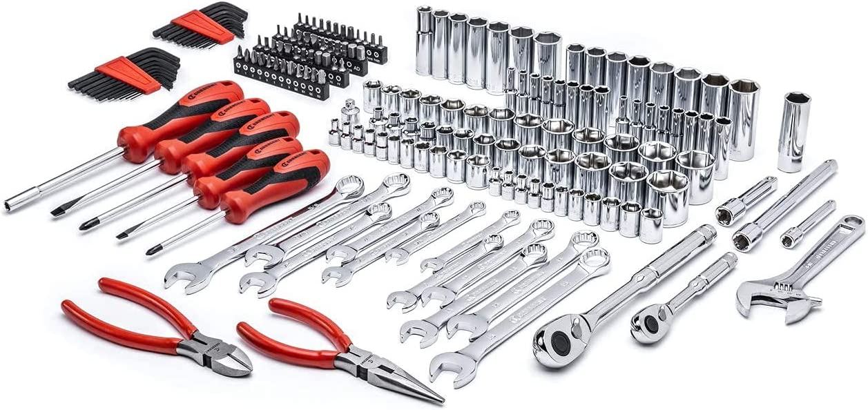 Crescent 180 Pc. Professional Tool Set in Tool Storage Case