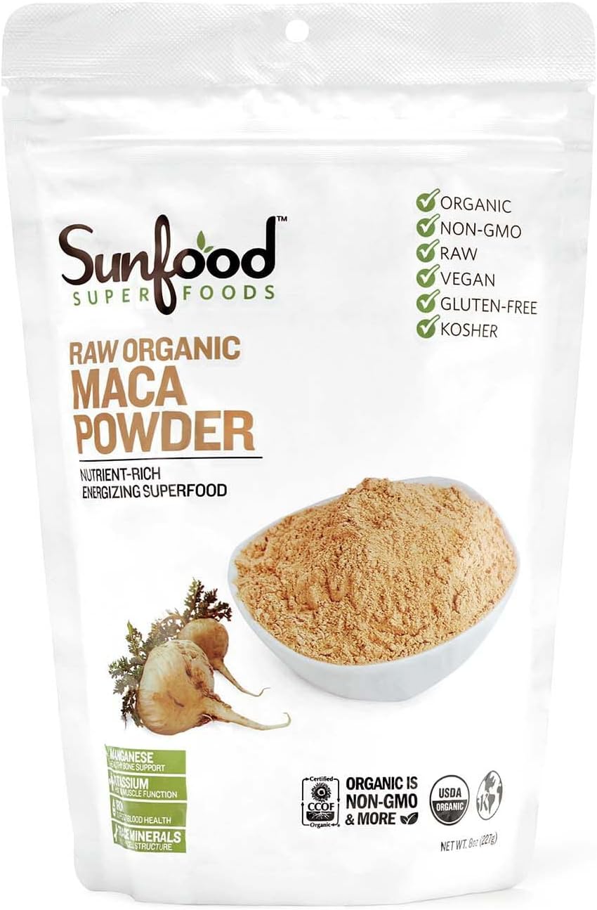 Sunfood Superfoods Organic Maca Root Powder