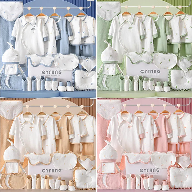 Four Seasons  100% Cotton Newborn Baby  Boys Clothes Set