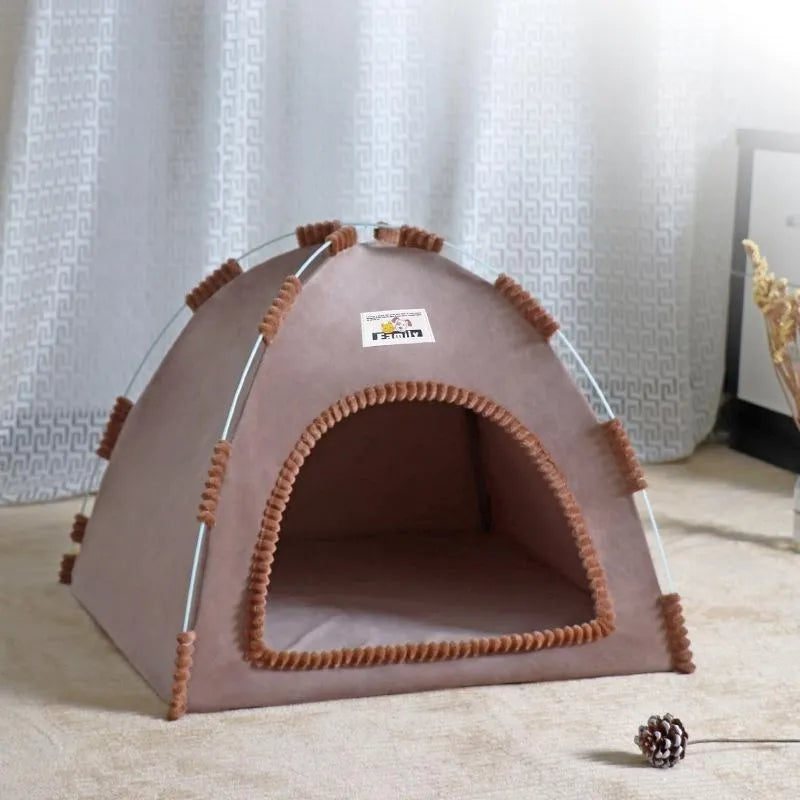 Pet Cat Tent Cave Hut Small Cat Sleep House