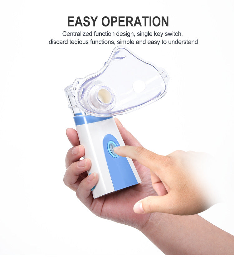 Portable Humidifier Inhaler Mesh Nebulizer for Rechargeable Baby Care