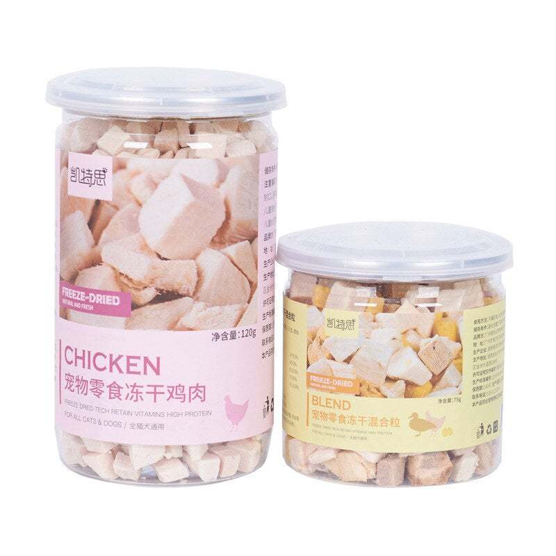 Pouch Freeze Dried Chicken Hearts