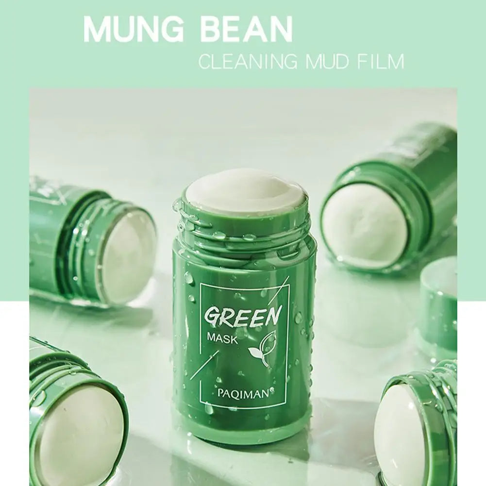 Green Tea Glow: Deep Cleansing Stick Mask for Radiant Skin