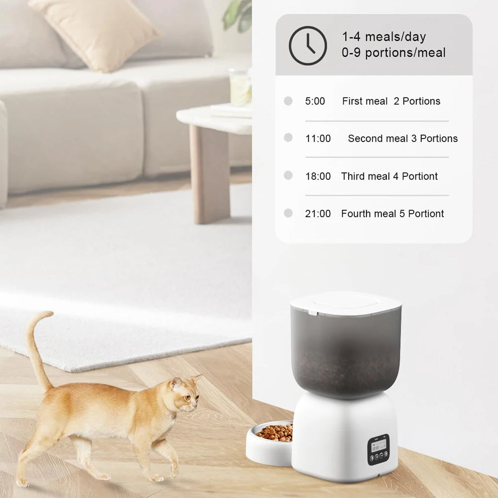 Automatic Pet Feeder Smart 3L Food Dispenser