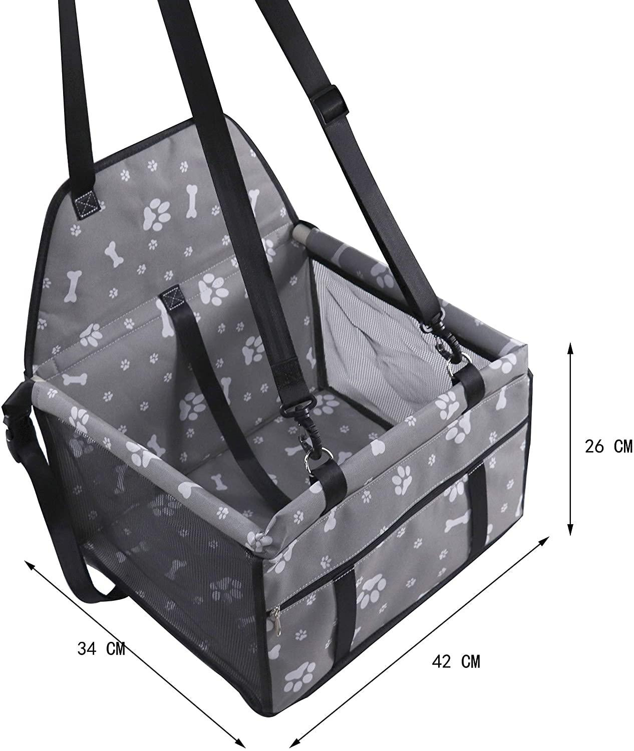 Pet Car Booster Seat for Dog Cat Car Seat Carrier