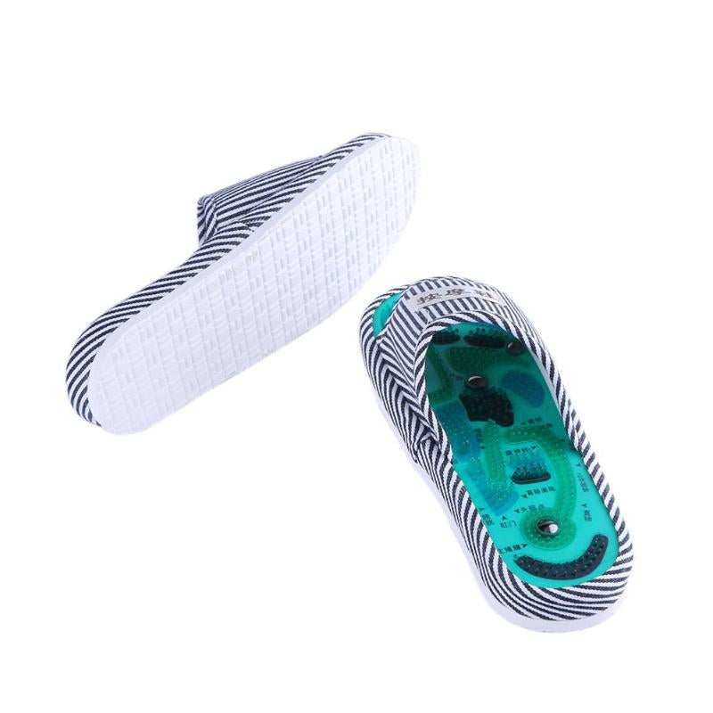 foot massage slippers magnetic acupuncture sandals for feet care