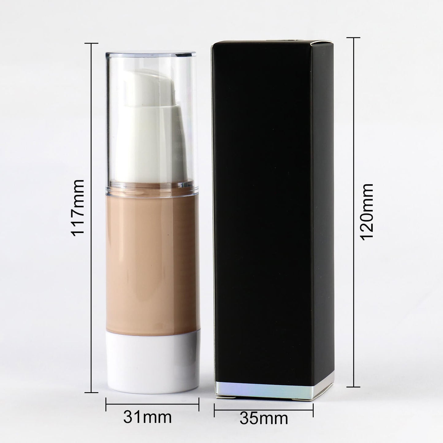 Liquid Foundation Custom Logo Full Coverage Vegan 25pcs Cream Face Makeup Concealer