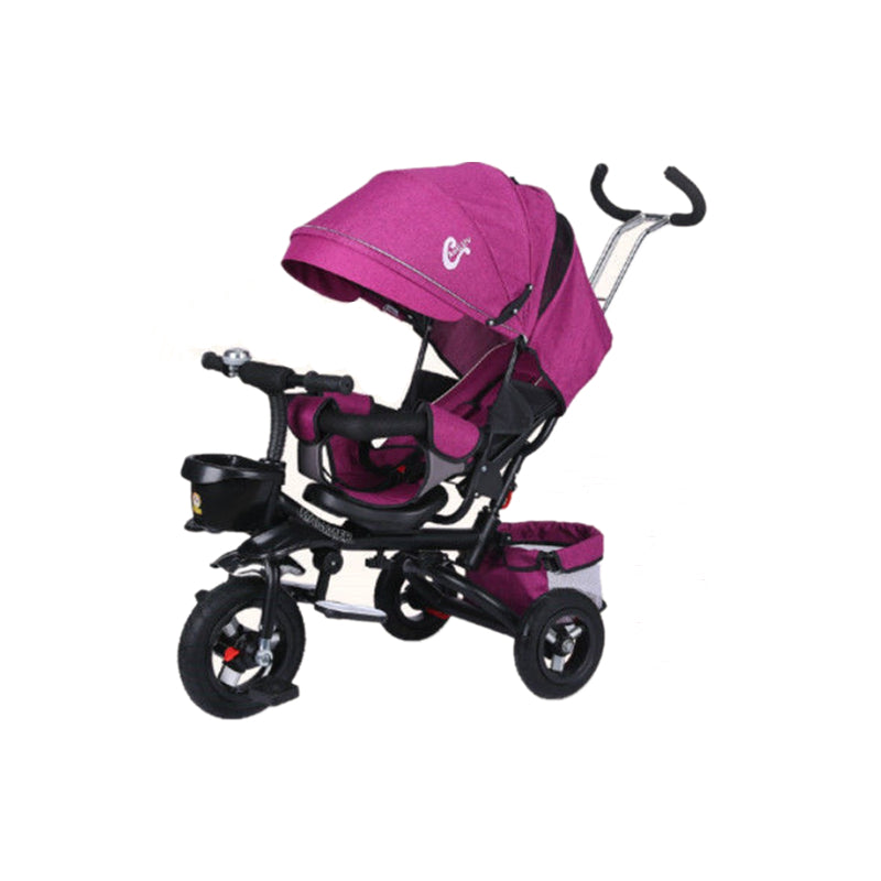 Rotatable Seat Baby Tricycle Stroller 3 In 1 Foldable Baby Wheelchair Tricycle Children Bicycle