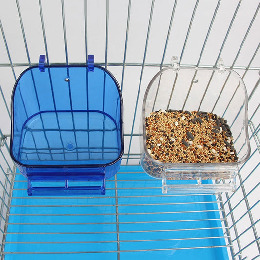 Bird Parrot Food Tray for Small Birds