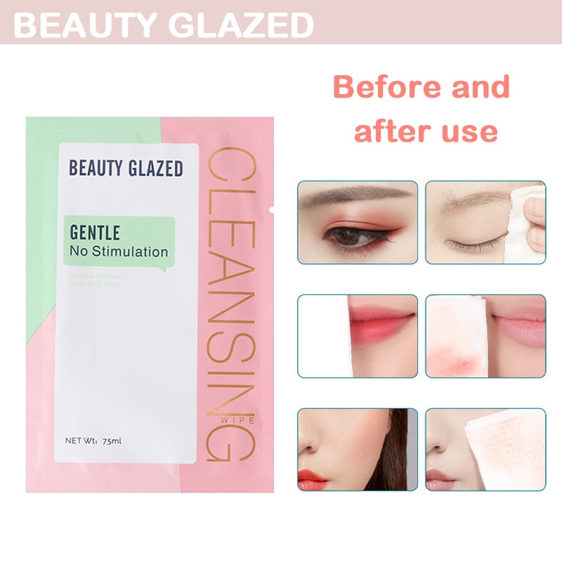 Beauty Glazed 5pcs Face Remover Wipes