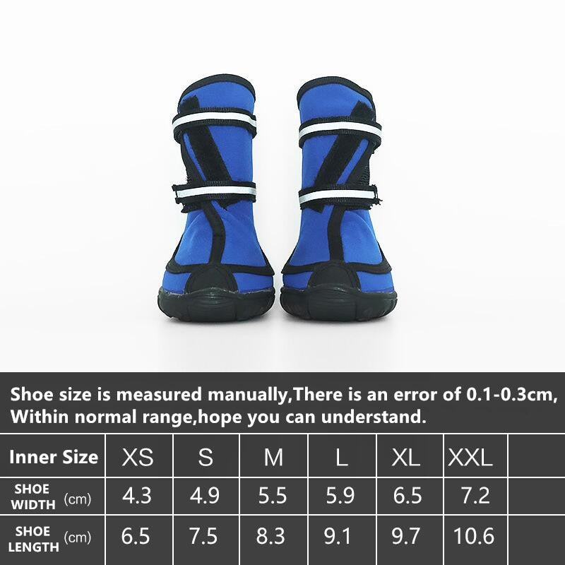 Four season Waterproof XXL Pet Shoes for small to large Dog