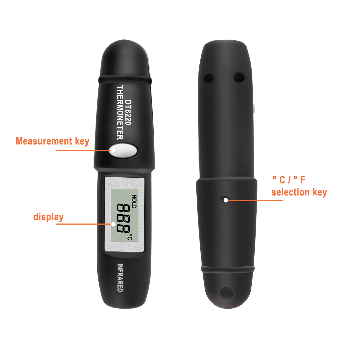 Infrared Thermometer Digital Pen Gun & Degree Thermal Imager Laser