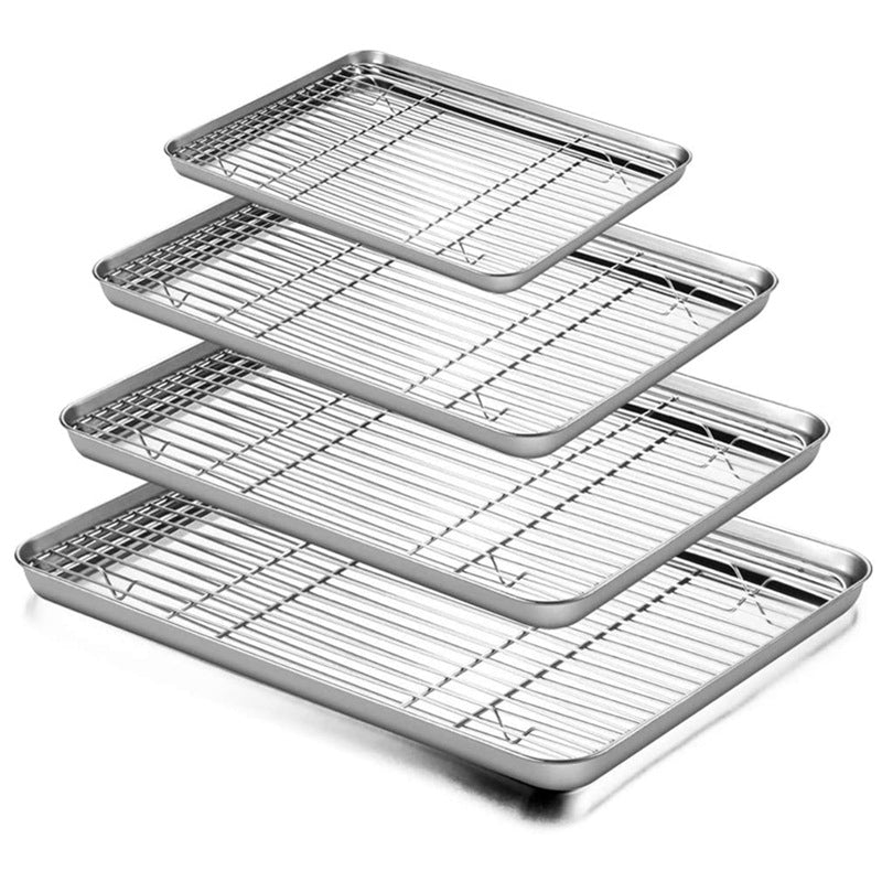 Nonstick Baking Pan Food Storage Tray