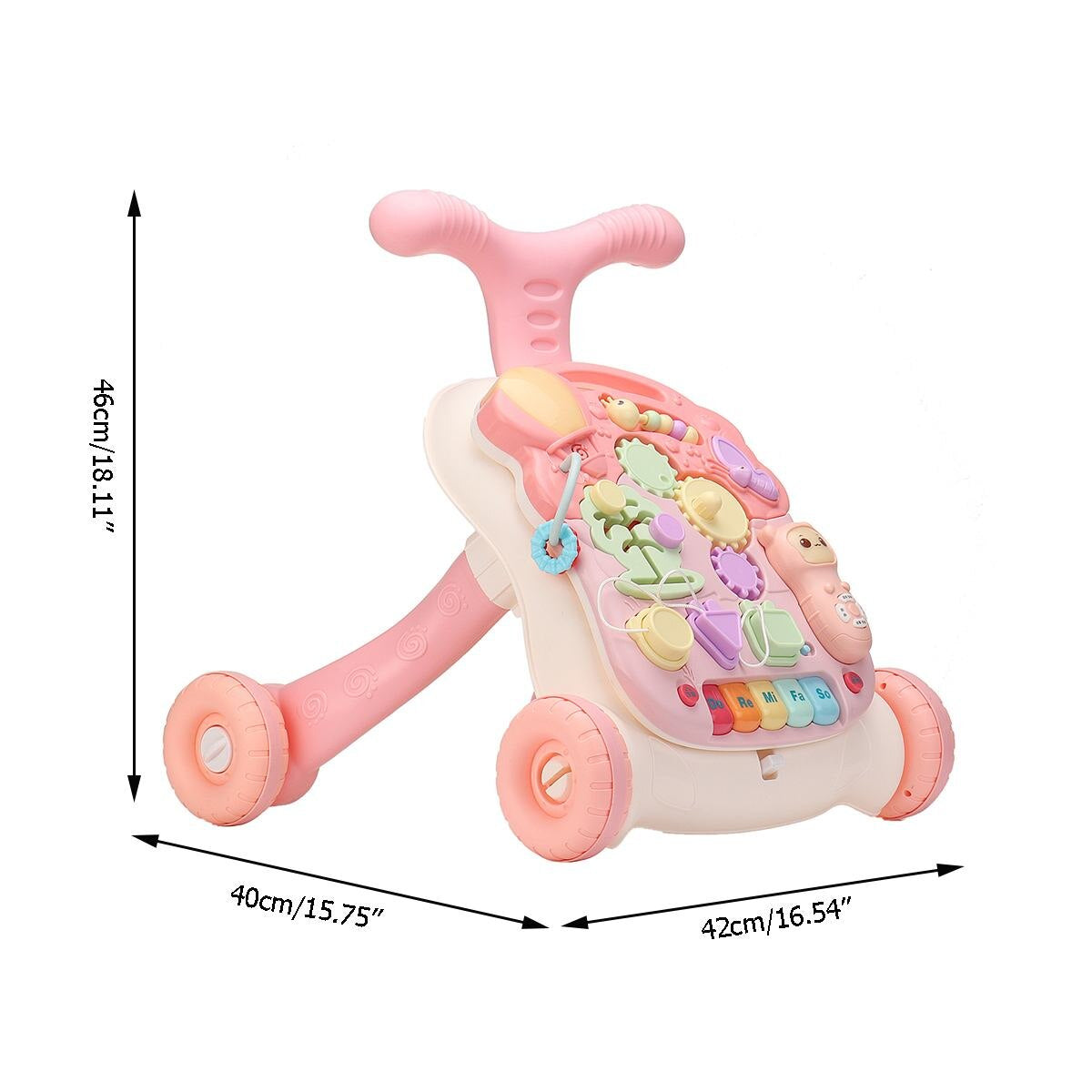 Multifunction Baby Walker Sit-To-Stand