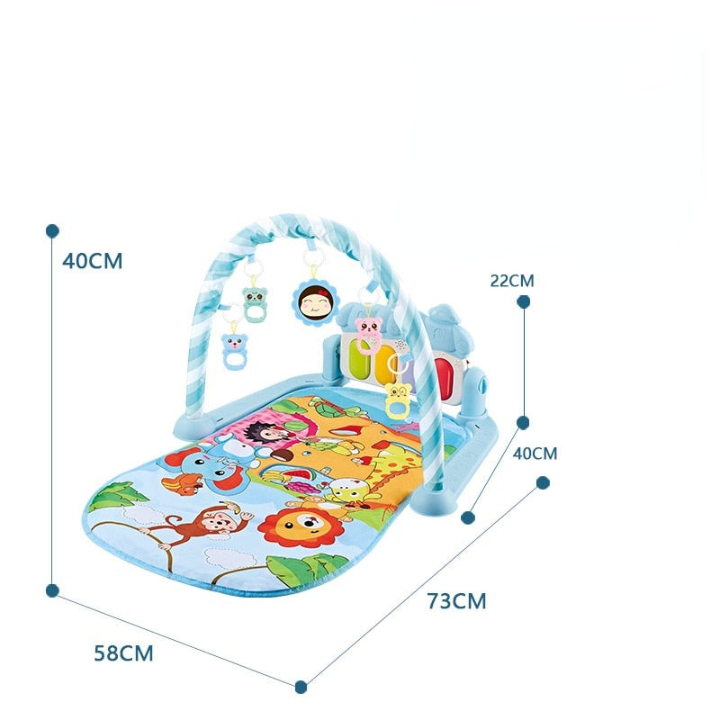 Baby Gym Tapis Puzzles Mat Educational Rack