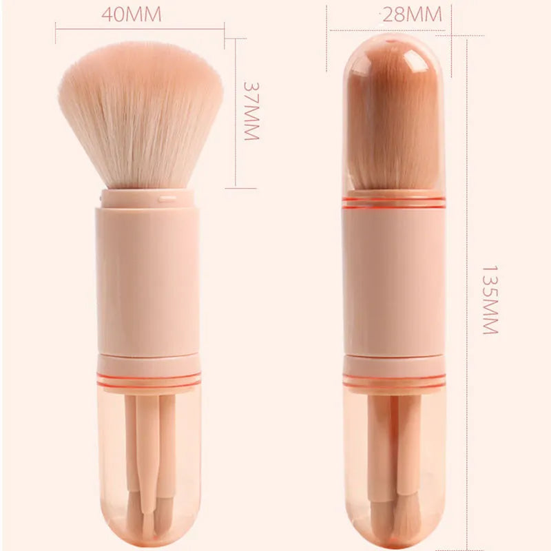 4 in 1 Makeup Brush Beauty Tool